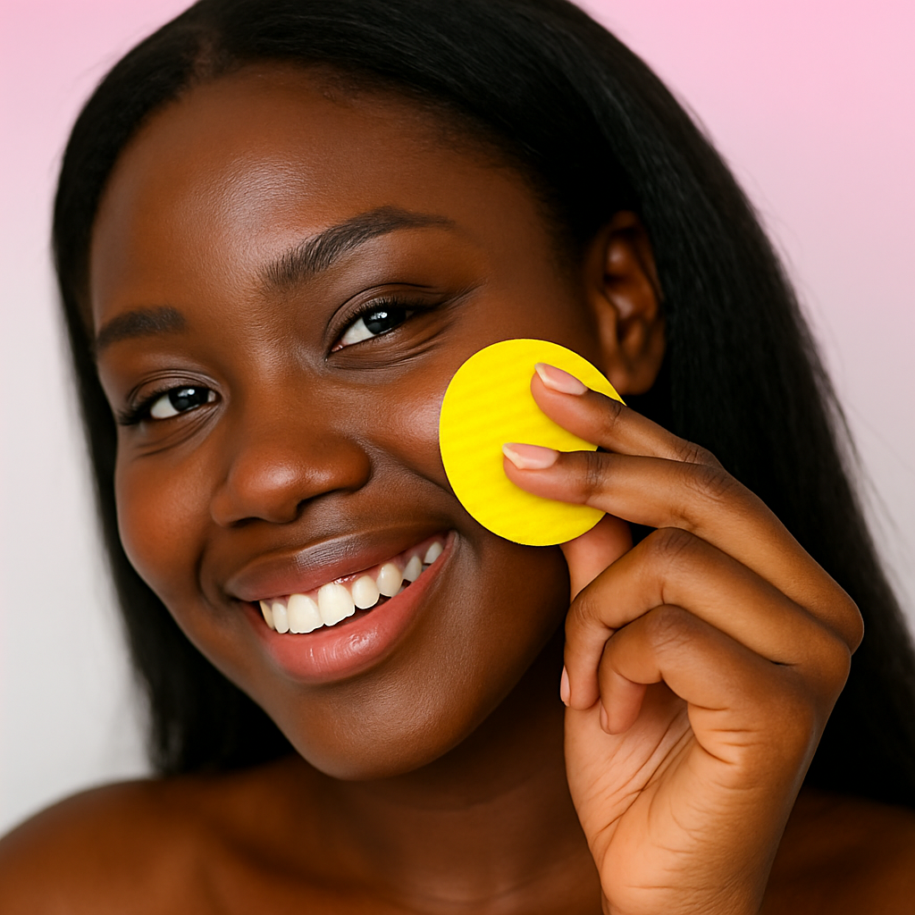 Tampons anti imperfections à base de Turmeric & acide Kojique