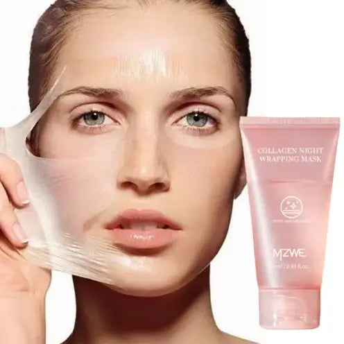 Masque de nuit au collagène - éclat et glow en un seul geste