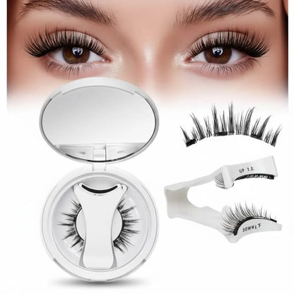 Cils Magnétiques Réutilisables – Regard Glamour en 5 Sec, Sans Colle